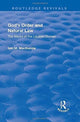 Book cover of: God's Order and Natural Law. By: Iain M. MacKenzie