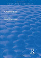 Book cover of: Criminal Law. By: Thomas Morawetz