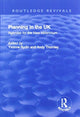 Book cover of: Planning in the UK. By: Andy Thornley
