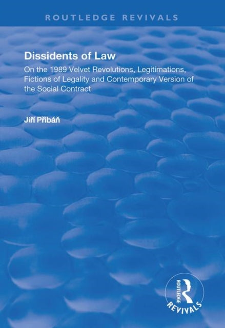 Book cover of: Dissidents of Law. By: Jirí Pribán