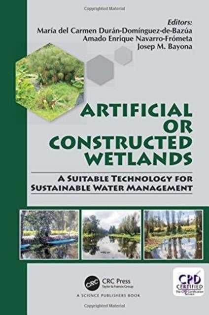 Book cover of: Artificial or Constructed Wetlands. By: María-del-Carmen Durán-Domínguez-de-Bazua