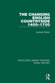 Book cover of: Changing English Countryside, 1400-1700. By: Leonard Cantor