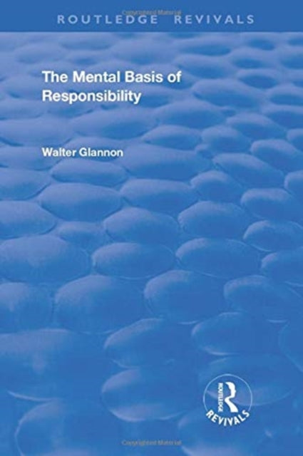 Book cover of: Mental Basis of Responsibility