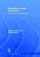 Book cover of: Qualitative Analysis Using NVivo. By: Nicholas H. Woolf
