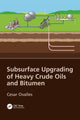 Book cover of: Subsurface Upgrading of Heavy Crude Oils and Bitumen. By: Cesar Ovalles