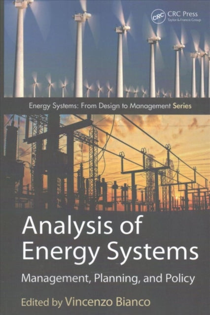 Book cover of: Analysis of Energy Systems. By: Vincenzo Bianco