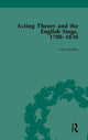 Book cover of: Acting Theory and the English Stage, 1700-1830 Volume 5. By: Lisa Zunshine