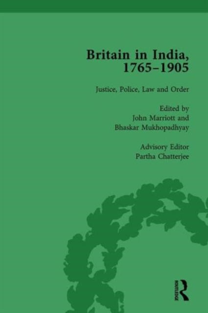 Book cover of: Britain in India, 1765-1905, Volume I. By: John Marriott