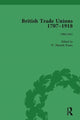 Book cover of: British Trade Unions, 1707-1918, Part II, Volume 7. By: W. Hamish Fraser