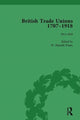 Book cover of: British Trade Unions, 1707-1918, Part II, Volume 8. By: W. Hamish Fraser
