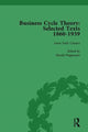 Book cover of: Business Cycle Theory, Part I Volume 1. By: Harald Hagemann
