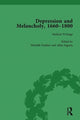 Book cover of: Depression and Melancholy, 1660-1800 vol 2. By: Leigh Wetherall Dickson
