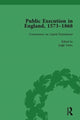 Book cover of: Public Execution in England, 1573–1868, Part II vol 8. By: Leigh Yetter