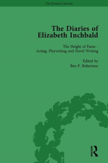 Book cover of: Diaries of Elizabeth Inchbald Vol 2. By: Ben P. Robertson