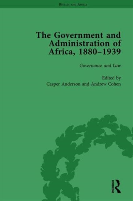 Book cover of: Government and Administration of Africa, 1880-1939 Vol 2. By: Casper Anderson