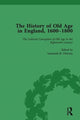 Book cover of: History of Old Age in England, 1600-1800, Part I Vol 2. By: Lynn Botelho