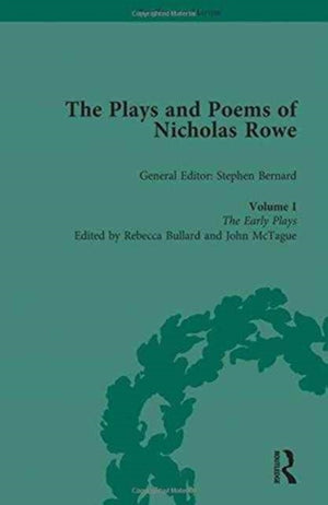 The Plays and Poems of Nicholas Rowe, Volume I