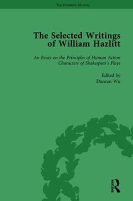 Book cover of: Selected Writings of William Hazlitt Vol 1. By: Duncan Wu