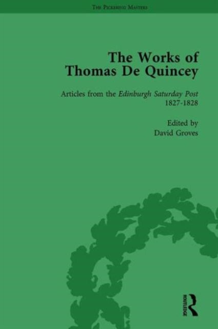 Book cover of: Works of Thomas De Quincey, Part I Vol 5. By: Grevel Lindop
