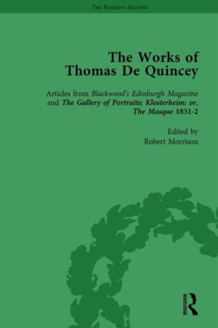 Book cover of: Works of Thomas De Quincey, Part II vol 8. By: Grevel Lindop