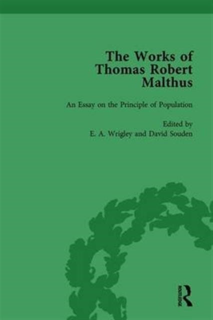 Book cover of: Works of Thomas Robert Malthus Vol 1. By: Edward Anthony Wrigley
