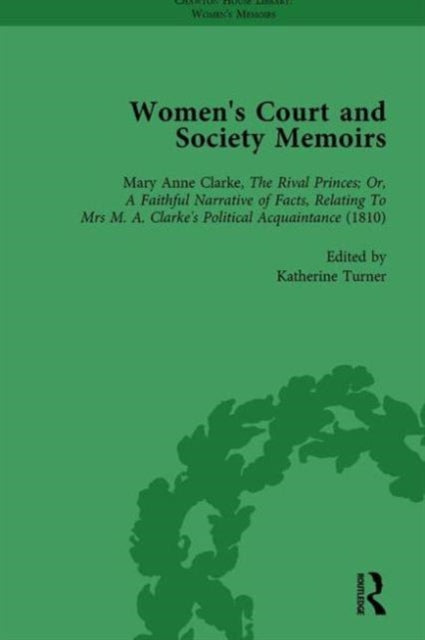 Book cover of: Women's Court and Society Memoirs, Part II vol 6. By: Jennie Batchelor