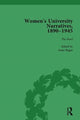 Book cover of: Women's University Narratives, 1890–1945, Part I Vol 4. By: Anna Bogen