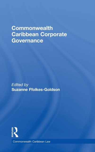 Book cover of: Commonwealth Caribbean Corporate Governance. By: Suzanne Ffolkes-Goldson