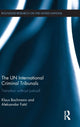 Book cover of: UN International Criminal Tribunals. By: Klaus Bachmann
