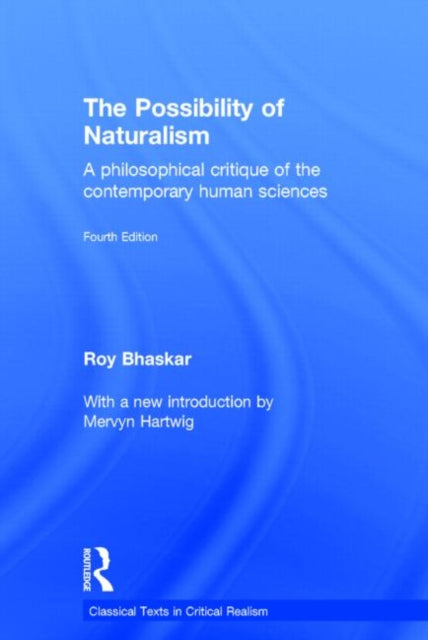 Book cover of: Possibility of Naturalism. By: Roy Bhaskar