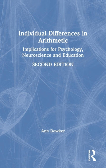 Book cover of: Individual Differences in Arithmetic. By: Ann Dowker
