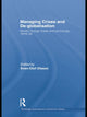 Book cover of: Managing Crises and De-Globalisation. By: Sven-Olof Olsson