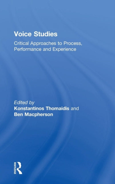 Book cover of: Voice Studies. By: Konstantinos Thomaidis