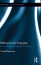 Book cover of: Metonymy and Language. By: Charles Denroche