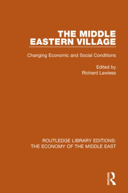 Book cover of: Middle Eastern Village. By: Richard Lawless