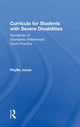 Book cover of: Curricula for Students with Severe Disabilities. By: Phyllis Jones