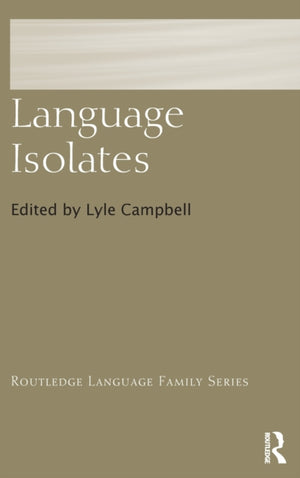 Language Isolates