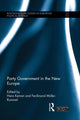 Book cover of: Party Government in the New Europe