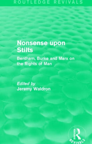 Nonsense upon Stilts (Routledge Revivals)