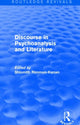 Book cover of: Discourse in Psychoanalysis and Literature (Routledge Revivals). By: Shlomith Rimmon-Kenan
