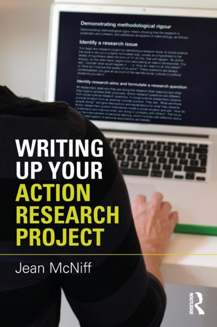 Book cover of: Writing Up Your Action Research Project. By: Jean McNiff