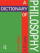 Book cover of: Dictionary of Philosophy. By: Alan Lacey