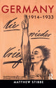 Book cover of: Germany, 1914-1933. By: Matthew Stibbe