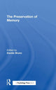 Book cover of: Preservation of Memory. By: Davide Bruno