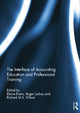 Book cover of: Interface of Accounting Education and Professional Training