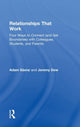 Book cover of: Relationships That Work. By: Adam Saenz