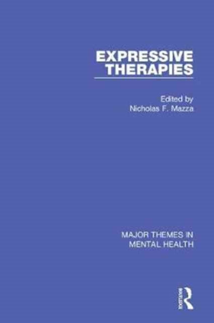 Book cover of: Expressive Therapies. By: Nicholas Mazza