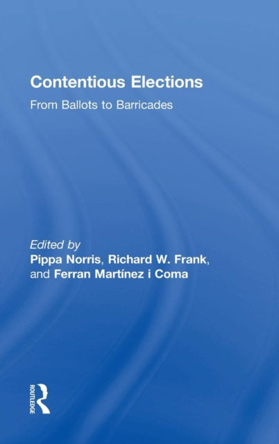 Book cover of: Contentious Elections. By: Pippa Norris
