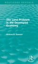 Book cover of: Land Problem in the Developed Economy (Routledge Revivals). By: Andrew H. Dawson