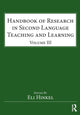Book cover of: Handbook of Research in Second Language Teaching and Learning. By: Eli Hinkel